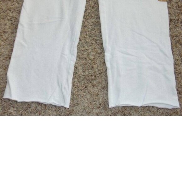 Womens Victorias Secret Supermodel Pants Medium White Pull On Sequin Sweatpants - Picture 4 of 5